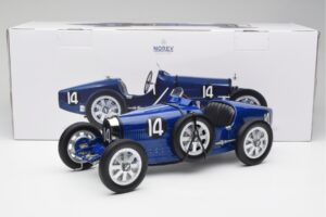Bugatti Type 35 #14 Dark Blue Norev 1:12 125703 Pressofusione — immagine 6 di 6