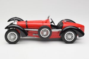 Bugatti Type 55 Rosso Bburago 1:18 3009 Pressofusione — immagine 3 di 6