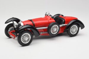 Bugatti Type 55 Rosso Bburago 1:18 3009 Pressofusione