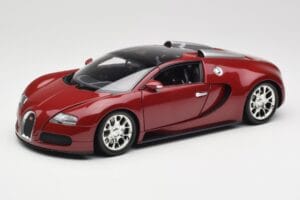 Bugatti Veyron Grand Sport Rosso Minichamps 1:18 100110832 Pressofusione — immagine 3 di 9