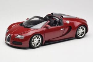 Bugatti Veyron Grand Sport Rosso Minichamps 1:18 100110832 Pressofusione