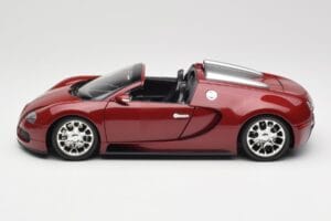 Bugatti Veyron Grand Sport Rosso Minichamps 1:18 100110832 Pressofusione — immagine 5 di 9