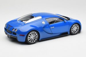 Bugatti Veyron Azzurro Blu Scuro Minichamps 1:18 100110821 Pressofusione — immagine 3 di 8