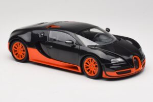 Bugatti Veyron Super Sport Top Gear Edition Minichamps 1:18 519101101 Pressofusione — immagine 6 di 8
