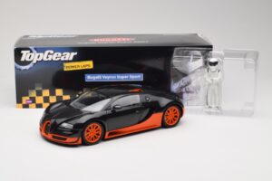 Bugatti Veyron Super Sport Top Gear Edition Minichamps 1:18 519101101 Pressofusione — immagine 8 di 8