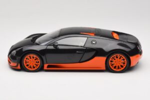 Bugatti Veyron Super Sport Top Gear Edition Minichamps 1:18 519101101 Pressofusione — immagine 4 di 8