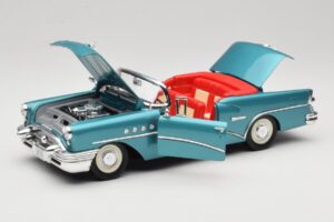 Buick Century Cabriolet Blu Mira 1:18 6134 Pressofusione — immagine 2 di 8
