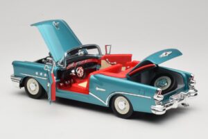 Buick Century Cabriolet Blu Mira 1:18 6134 Pressofusione — immagine 5 di 8