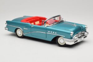 Buick Century Cabriolet Blu Mira 1:18 6134 Pressofusione — immagine 6 di 8