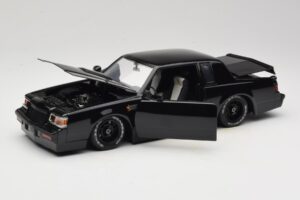 Buick Grand National Fast & Furious Nero Jada 1:18 97178 Pressofusione — immagine 2 di 8