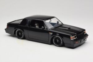 Buick Grand National Fast & Furious Nero Jada 1:18 97178 Pressofusione — immagine 6 di 8