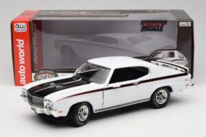 Buick GSX Bianco American Muscle 1:18 AMM1322/06 Pressofusione — immagine 8 di 8