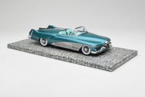Buick Le Sabre Concept Turquoise Metallic Minichamps 1:18 107141232 Pressofusione — immagine 4 di 6