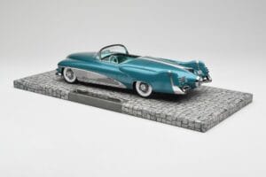 Buick Le Sabre Concept Turquoise Metallic Minichamps 1:18 107141232 Pressofusione — immagine 5 di 6