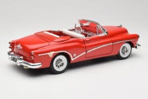Buick Skylark Rosso Motormax 1:18 411393-M1 Pressofusione — immagine 3 di 8