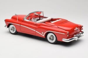 Buick Skylark Rosso Motormax 1:18 411393-M1 Pressofusione — immagine 7 di 8