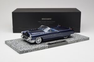 Buick Wildcat I Concept Blu Scuro Minichamps 1:18 107141331 Pressofusione — immagine 6 di 6