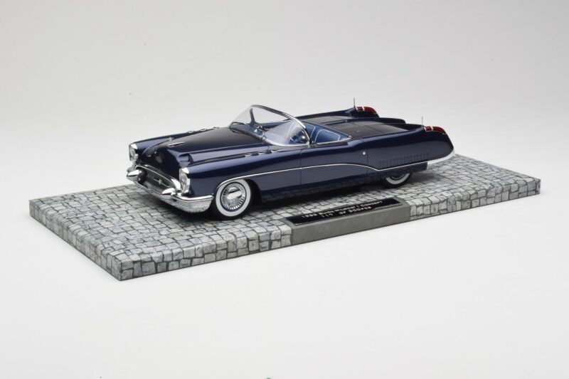 Buick Wildcat I Concept Blu Scuro Minichamps 1:18 107141331 Pressofusione