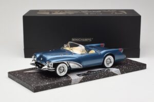 Buick Wildcat II Concept Blu Minichamps 1:18 107141220 Pressofusione — immagine 6 di 6