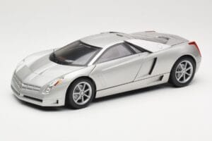 Cadillac Cien Argento Hot Wheels 1:18 57296 Pressofusione