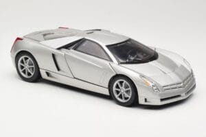 Cadillac Cien Argento Hot Wheels 1:18 57296 Pressofusione — immagine 6 di 8
