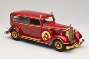 Cadillac Deluxe Tudor Limousine di Stato Puyi Ultimo Imperatore della Cina Sun Star 1:18 4100 Pressofusione — immagine 6 di 9