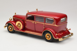 Cadillac Deluxe Tudor Limousine di Stato Puyi Ultimo Imperatore della Cina Sun Star 1:18 4100 Pressofusione — immagine 7 di 9