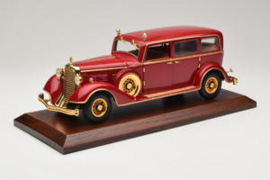 Cadillac Deluxe Tudor Limousine di Stato Puyi Ultimo Imperatore della Cina Sun Star 1:18 4100 Pressofusione — immagine 8 di 9
