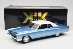 Cadillac DeVille Blu KK-Scale 1:18 KKDC180314 Pressofusione — immagine 6 di 6