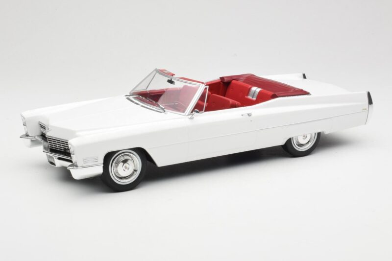 Cadillac DeVille Cabriolet Bianco KK-Scale 1:18 KKDC180313 Pressofusione