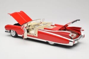 Cadillac Eldorado Biarritz Bolero Red Maisto 1:18 31813 Pressofusione — immagine 5 di 8