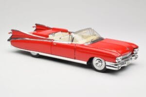 Cadillac Eldorado Biarritz Bolero Red Maisto 1:18 31813 Pressofusione — immagine 6 di 8