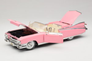 Cadillac Eldorado Biarritz Rosa Maisto 1:18 36813 Pressofusione — immagine 2 di 8