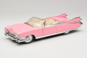 Cadillac Eldorado Biarritz Rosa Maisto 1:18 36813 Pressofusione