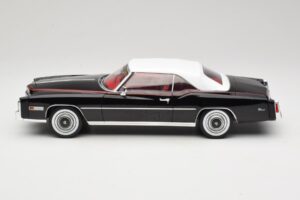 Cadillac Eldorado Cabriolet Nero MCG 1:18 MCG18473 Pressofusione — immagine 4 di 8
