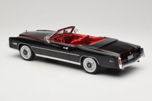 Cadillac Eldorado Cabriolet Nero MCG 1:18 MCG18473 Pressofusione — immagine 7 di 8