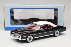Cadillac Eldorado Cabriolet Nero MCG 1:18 MCG18473 Pressofusione — immagine 8 di 8