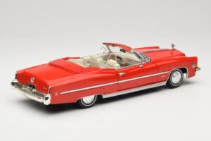 Cadillac Eldorado Cabriolet Rosso Anson 1:18 30387 Pressofusione — immagine 3 di 8