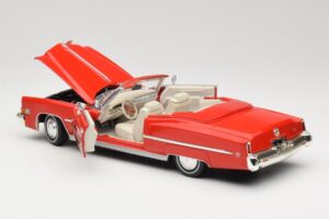 Cadillac Eldorado Cabriolet Rosso Anson 1:18 30387 Pressofusione — immagine 5 di 8