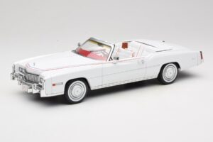 Cadillac Eldorado Cabriolet Bianco MCG 1:18 MCG18474 Pressofusione
