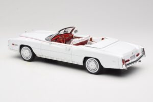 Cadillac Eldorado Cabriolet Bianco MCG 1:18 MCG18474 Pressofusione — immagine 5 di 7