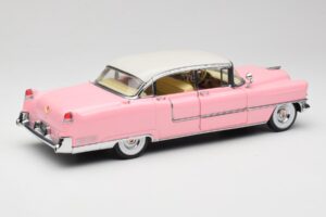 Cadillac Fleetwood Elvis Presley Rosa MRC 1:18 LIC1000 Pressofusione — immagine 3 di 8