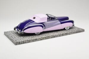 Cadillac Series 62 Cabriolet Rosa Minichamps 1:18 107148460 Pressofusione — immagine 3 di 6
