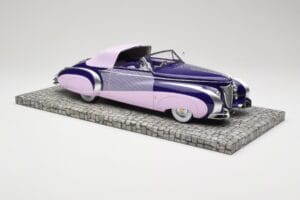 Cadillac Series 62 Cabriolet Rosa Minichamps 1:18 107148460 Pressofusione — immagine 4 di 6
