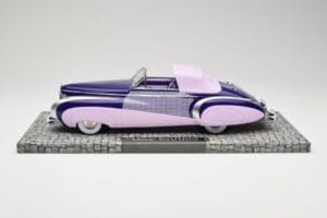 Cadillac Series 62 Cabriolet Rosa Minichamps 1:18 107148460 Pressofusione