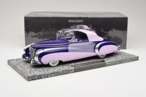 Cadillac Series 62 Cabriolet Rosa Minichamps 1:18 107148460 Pressofusione — immagine 6 di 6