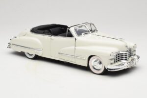 Cadillac Series 62 Cabriolet Bianco Anson 1:18 30335 Pressofusione — immagine 6 di 8