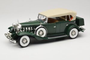 Cadillac Sport Phaeton Verde Anson 1:18 30383 Pressofusione — immagine 3 di 9