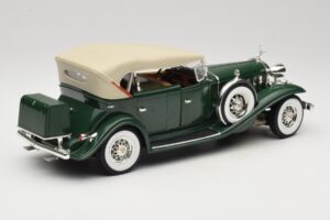 Cadillac Sport Phaeton Verde Anson 1:18 30383 Pressofusione — immagine 4 di 9