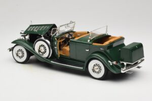 Cadillac Sport Phaeton Verde Anson 1:18 30383 Pressofusione — immagine 6 di 9